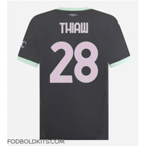 AC Milan Malick Thiaw #28 Tredjetrøje 2024-25 Kortærmet